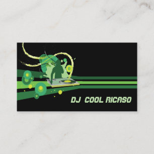 Cartes de visite DJ/musique