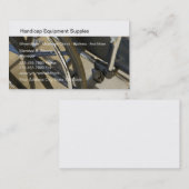 Cartes de visite d'offre de matériel médical (Devant / Derrière)