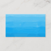 Cartes de visite d'Ombre de bleu d'océan (Devant)