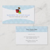 Cartes de visite domestiques (Devant / Derrière)