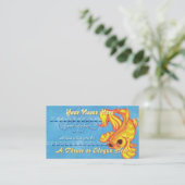 Cartes de visite d'or de Koi (Debout devant)