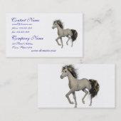 Cartes de visite d'or de licorne (Devant / Derrière)