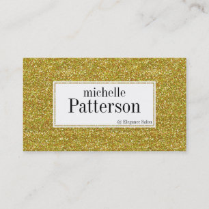 Cartes de visite d'or de rendez-vous des parties
