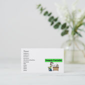 Cartes de visite d'ordinateur (Debout devant)
