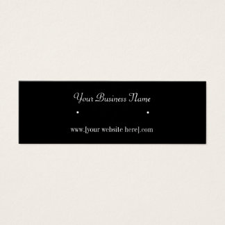 Cartes de visite d'oreille noir haute qualité