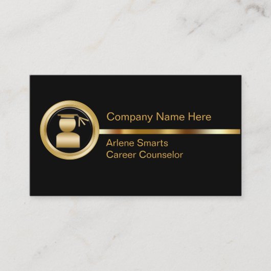 Cartes de visite d'orientation professionnelle (Devant)