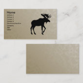 Cartes de visite d'orignaux de Park City (Devant / Derrière)