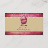 Cartes de visite doux de boulangerie (Dos)