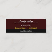 Cartes de visite drôles de la CAHT (Dos)