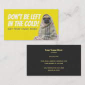 Cartes de visite drôles de slogans de la CAHT (Devant / Derrière)