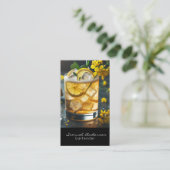 Cartes de visite du barman (Debout devant)