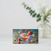 Cartes de visite du barman (Debout devant)