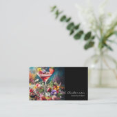 Cartes de visite du barman (Debout devant)