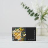 Cartes de visite du barman (Debout devant)