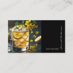 Cartes de visite du barman
