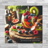 Cartes de visite du barman