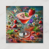 Cartes de visite du barman (Devant)