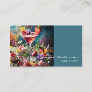 Cartes de visite du barman