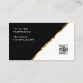 Cartes de visite du bureau du procureur de classe (Dos)