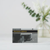 Cartes de visite du camionnage (Debout devant)