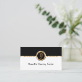 Cartes de visite du centre d'aide auditive classiq (Debout devant)