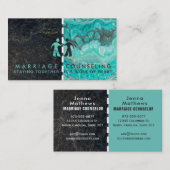 Cartes de visite du conseiller matrimonial (Devant / Derrière)