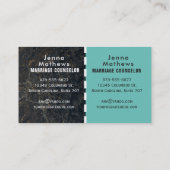 Cartes de visite du conseiller matrimonial (Dos)