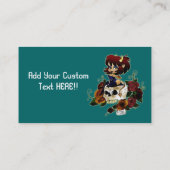 Cartes de visite "du crâne du diable" (Dos)