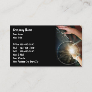 Cartes de visite du DJ