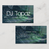 Cartes de visite du DJ (Devant / Derrière)