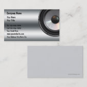 Cartes de visite du DJ (Devant / Derrière)