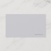 Cartes de visite du DJ (Dos)