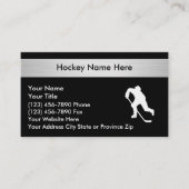 Cartes de visite du hockey (Devant)