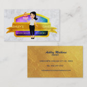 Cartes de visite du logo de Cakes Baker (Devant / Derrière)