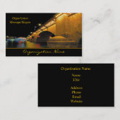 Cartes de visite du London Bridge (Devant / Derrière)