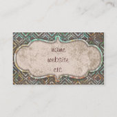 Cartes de visite du Maroc (Dos)