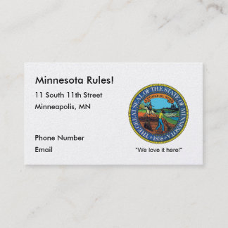 Cartes de visite du Minnesota