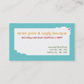 Cartes de visite du monde coloré (Dos)