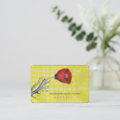 Cartes de visite du pavot (Debout devant)