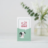 Cartes de visite du point de siège (Debout devant)