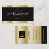 Cartes de visite du procureur (Devant / Derrière)