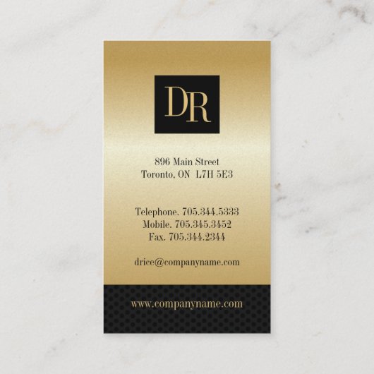 Cartes de visite du procureur (Dos)