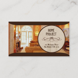 Cartes de visite du projet de maison de Shelly