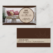 Cartes de visite du projet Edy's Home (Devant / Derrière)