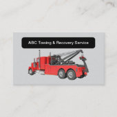 Cartes de visite Du Remorquage Et De La Récupérati (Devant)
