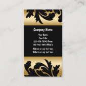 Cartes de visite du salon de ongle (Devant)