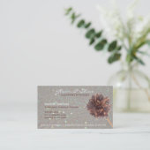 Cartes de visite du service de nettoyage (Debout devant)