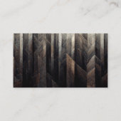 Cartes de visite du service de plomberie avec slog (Dos)