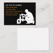 Cartes de visite du service de plomberie grand Coo (Devant / Derrière)