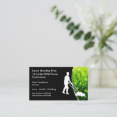 Cartes de visite du service de remorquage de pelou (Debout devant)